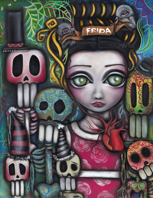 Viva la Vida -  Frida 8x10" Signed Print